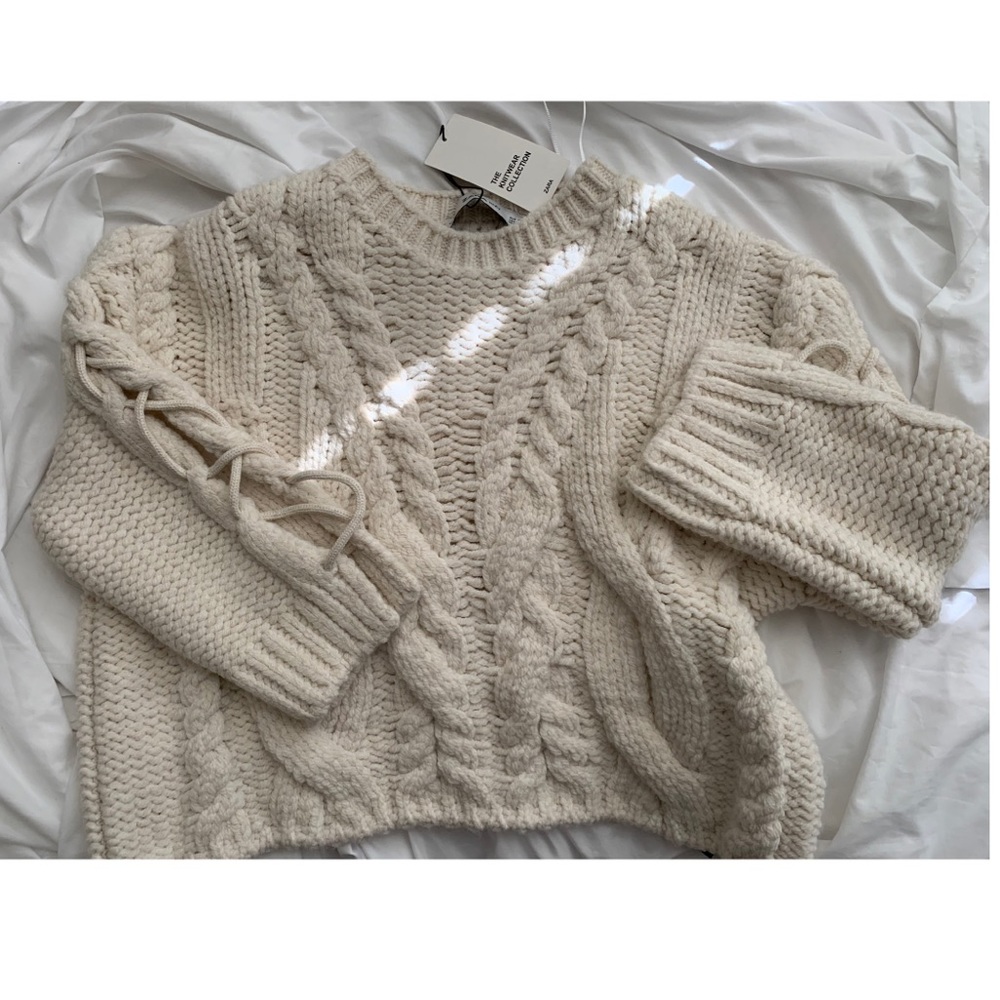 Zara knit ecru/cream